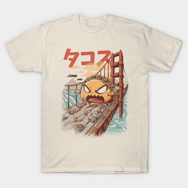 Takaiju - Taco T-Shirt by Ilustrata